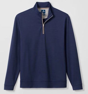 Sof Tech Performance 1/4 Zip in Navy by Johnnie-O