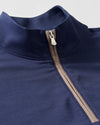 Sof Tech Performance 1/4 Zip in Navy by Johnnie-O