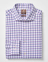 Bipane Top Shelf Stretch Twill Button Down Shirt in Violet by Johnnie-O