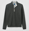 Sully 1/4 Zip Pullover in Heather Black by Johnnie-O