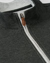 Sully 1/4 Zip Pullover in Heather Black by Johnnie-O