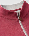 Sully 1/4 Zip Pullover in Port by Johnnie-O