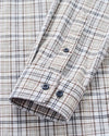 Tahoe Plaid Performance Flannel Button Down Shirt in Kona by Johnnie-O