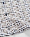 Tahoe Plaid Performance Flannel Button Down Shirt in Kona by Johnnie-O