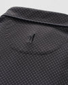The O Performance Mesh Polo in Black by Johnnie-O