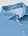 The O Performance Mesh Polo in Carbon Fiber by Johnnie-O