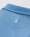 The O Performance Mesh Polo in Carbon Fiber by Johnnie-O