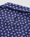 USA Performance Jersey Polo in Navy by Johnnie-O