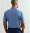Jubilee Stripe Performance Polo in Windsor Blue/Bluebird by Peter Millar