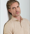 Treble Performance Jersey Polo in Summer Dunes by Peter Millar