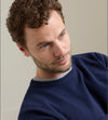 Coolspun Lite Textured Crewneck Sweater in Navy by Peter Millar