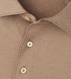 Solid Performance Jersey Polo in Poplar Brown by Peter Millar