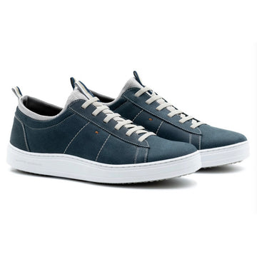 Cameron Nubuck Sneaker in Ocean by Martin Dingman
