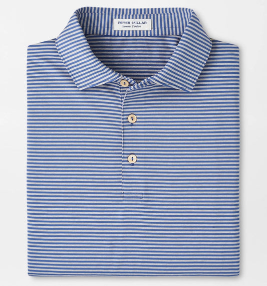 Hales Performance Jersey Polo in Windsor Blue by Peter Millar