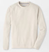 Cradle Piqué Performance Crewneck in Almond by Peter Millar