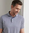 Chase Performance Jersey Polo in Navy by Peter Millar