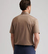 Solid Performance Jersey Polo in Poplar Brown by Peter Millar