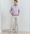 Crown Cotton Canvas Five-Pocket Pant in British Grey by Peter Millar