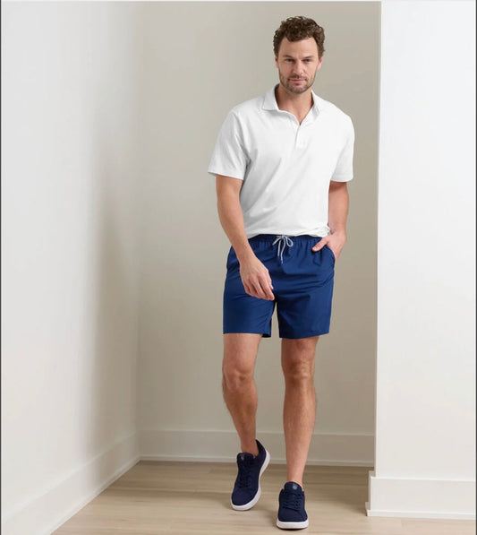 Crown Swim Trunk in Atlantic Blue by Peter Millar