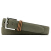 Bermuda Braid Nubuck Belt in Moss by Martin Dingman