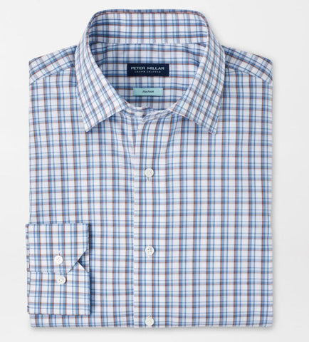 Howgill Cotton Sport Shirt in Brook Blue by Peter Millar