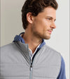 Fuse Hybrid Vest in Oslo Grey by Peter Millar