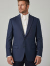 Wool, Silk & Cashmere Blend Sport Coat in Navy by Michael Kors