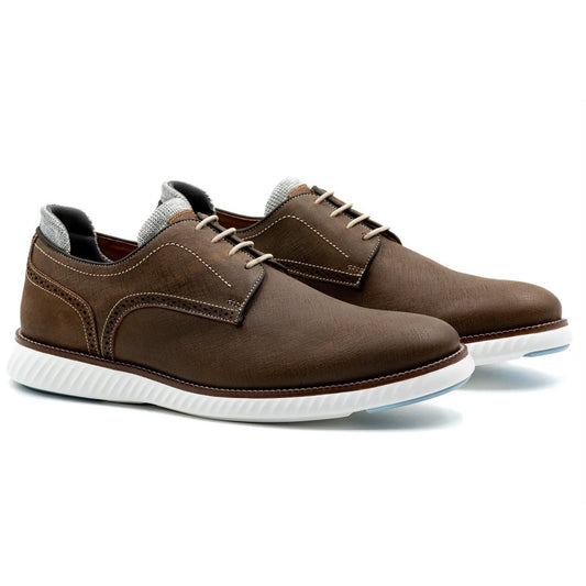 CountryAire Nubuck Plain Toe in Bark by Martin Dingman