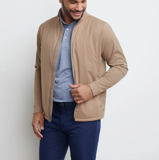 Merge Hybrid Jacket in Poplar Brown by Peter Millar