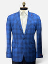 Loro Piana Wool & Cashmere Blend Plaid Sport Coat in Blue by TailoRed