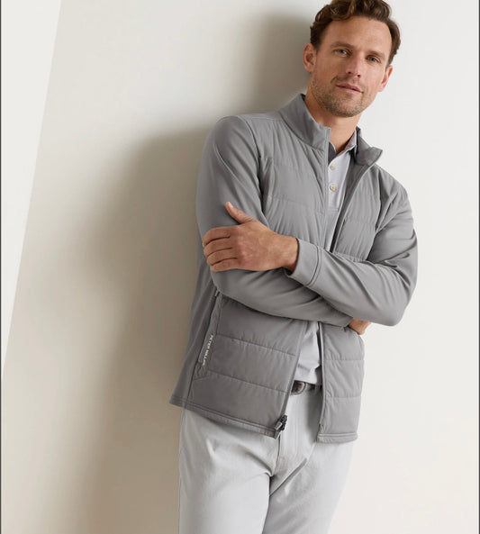 Merge Hybrid Jacket in Oslo Grey by Peter Millar