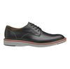 Upton Plain Toe in Black Full Grain by Johnston & Murphy