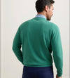 Cradle Piqué Performance Crewneck in Snow Pea by Peter Millar