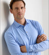Holden Long Sleeve Performance Jersey Polo in Bluebird by Peter Millar
