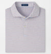 Alda Performance Jersey Polo in Blue Frost by Peter Millar