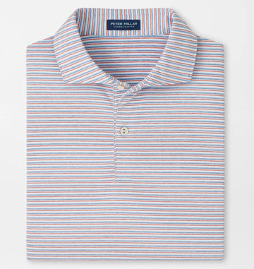 Alda Performance Jersey Polo in Blue Frost by Peter Millar