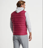 All Course Vest in Pomegranate by Peter Millar