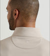 Perth Mélange Performance Quarter-Zip in Biscuit by Peter Millar