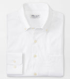 Collins Performance Oxford Sport Shirt in White by Peter Millar