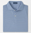 Tempo Performance Mesh Polo in Dusk Blue by Peter Millar