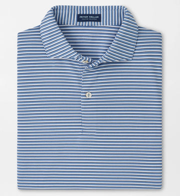 Tempo Performance Mesh Polo in Dusk Blue by Peter Millar