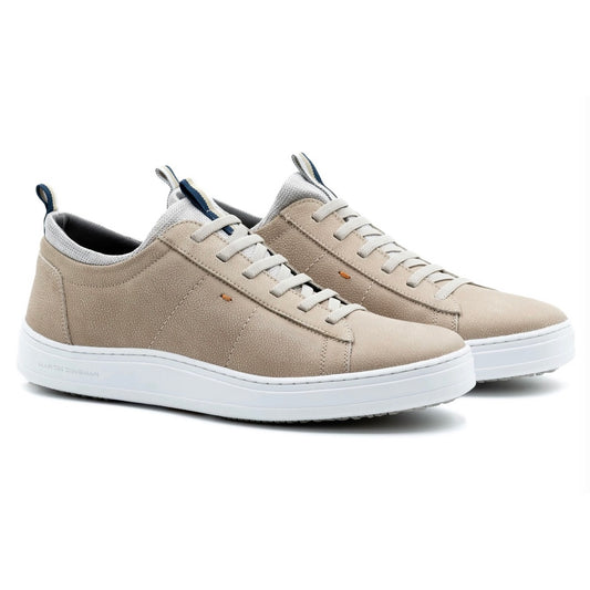 Cameron Nubuck Sneaker in Putty by Martin Dingman