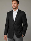 Wool, Silk & Cashmere Blend Sport Coat in Black by Michael Kors