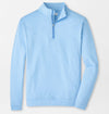 Perth Sugar Stripe Performance Quarter-Zip in Bluebird by Peter Millar