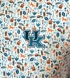 University of Kentucky "The Bluegrass" Polo in White by Johnnie-O