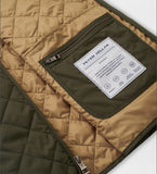 Essex Quilted Travel Vest in Dark Olive by Peter Millar