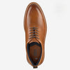 Upton One-Piece Perfed Plain Toe in Tan Full Grain by Johnston & Murphy