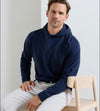 Oasis Pullover Hoodie in Navy by Peter Millar