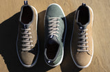 Cameron Nubuck Sneakers in Sand by Martin Dingman