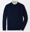 Autumn Crest Honeycomb Crewneck Sweater in Navy by Peter Millar